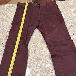 Gstar Raw Mens Correct Bronson Slim Chino - Tailored - Burgundy